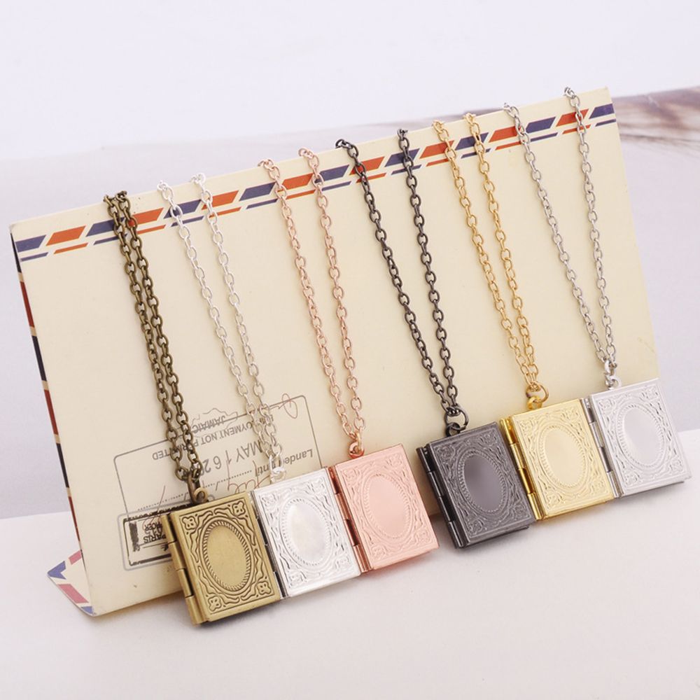 New Heart Shaped Photo Picture - Heart Locket Necklace Photo ulasan dan harga