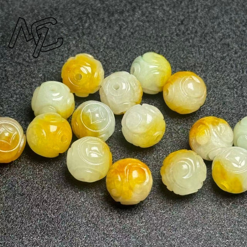 5pcs Natural Yellow Emerald Ja - Bracelets ulasan dan harga