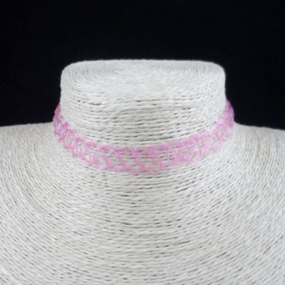 High Quality Braided Fish Thre - Pearl Choker Necklace Vintage ulasan dan harga