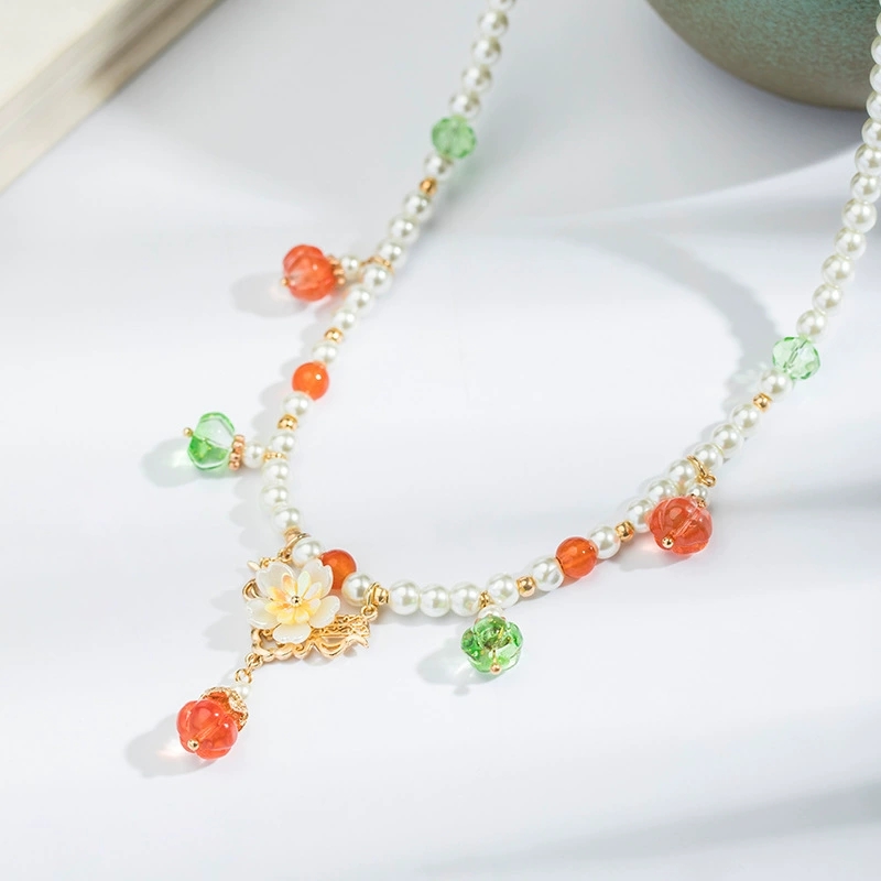 Vintage Pearl Neckalces With P - Pearl Choker Necklace Vintage ulasan dan harga