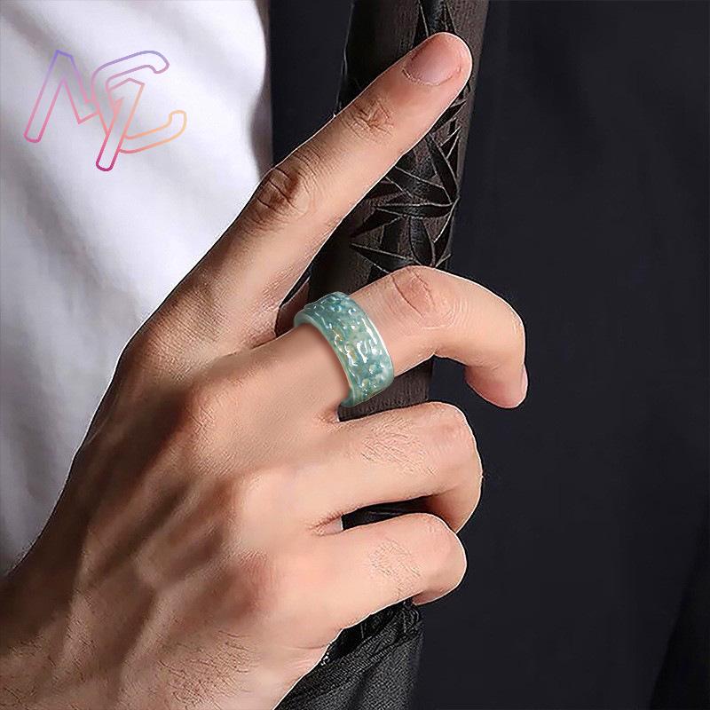 Myanmar Jadeite Taotie Ring Fa - Rings ulasan dan harga