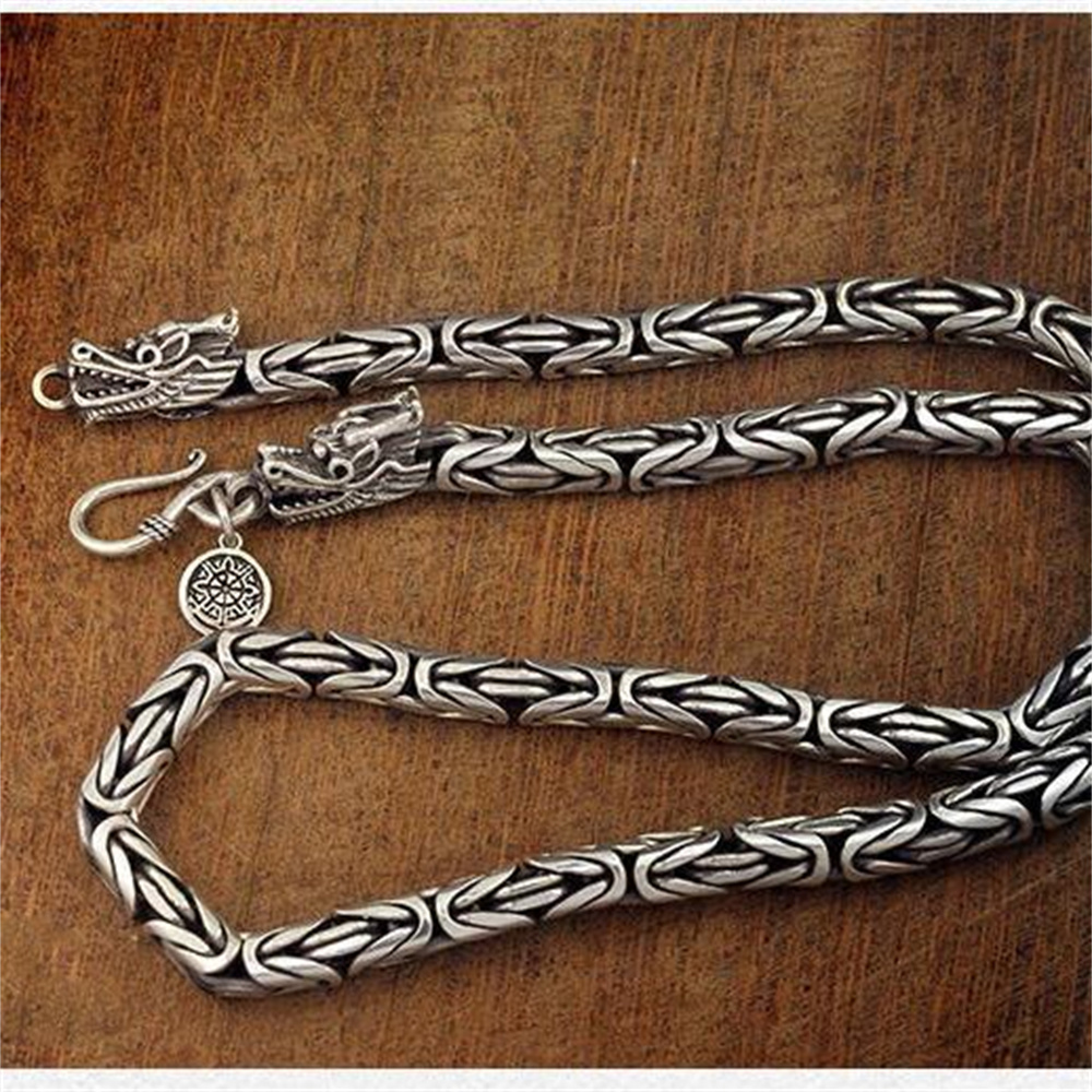 OUYADI Men 925 Sterling Silver - 925 Sterling Silver Chain Necklace Men ulasan dan harga