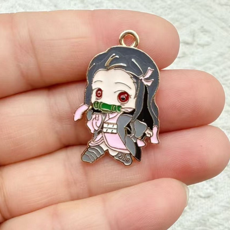 Demon Slayer DIY Accessories A - Anime Pendant Necklace ulasan dan harga