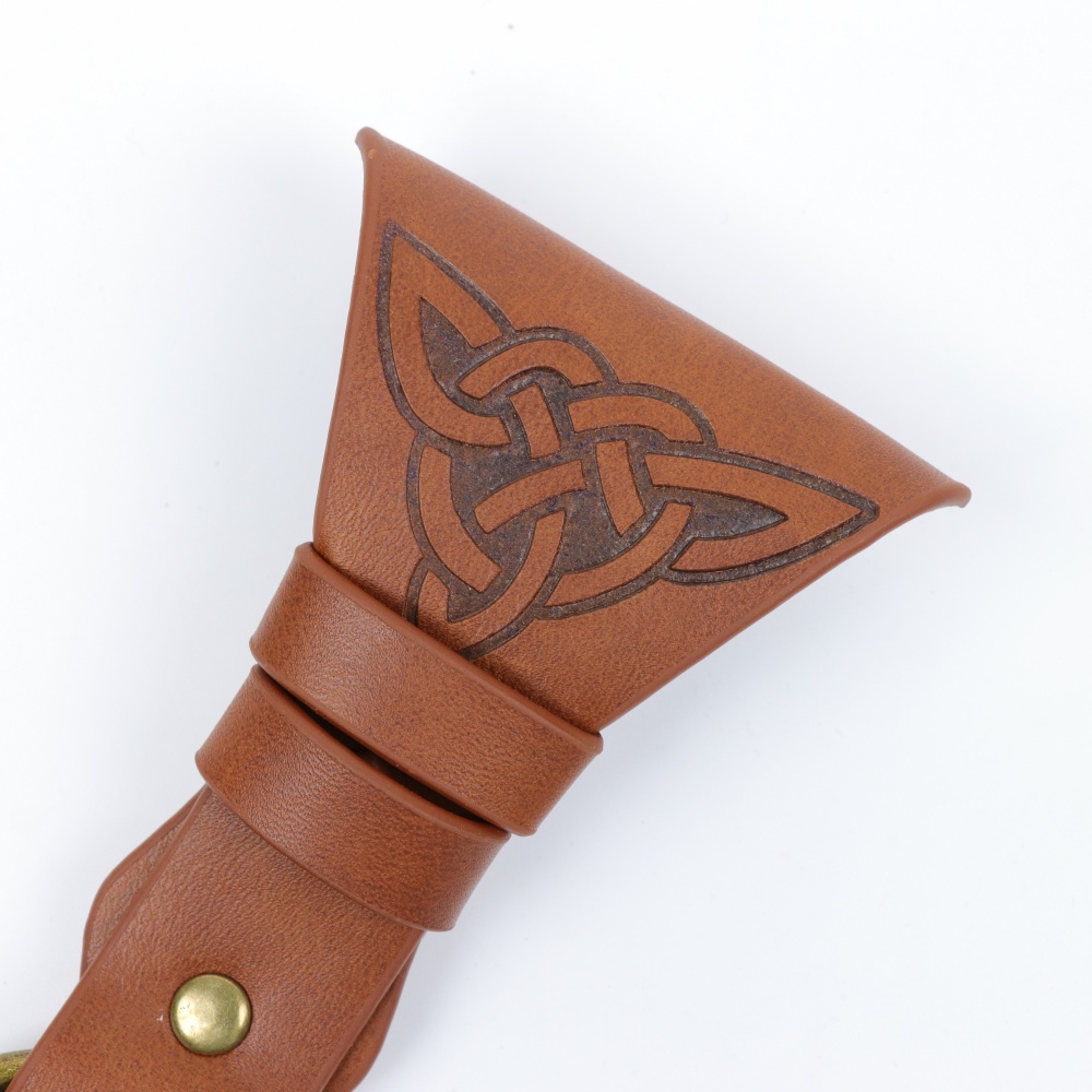 Medieval PU Leather Skirt Hike - Rings ulasan dan harga