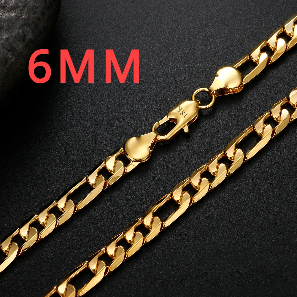 925 Sterling silver 18K gold N - 925 Sterling Silver Chain Necklace Men ulasan dan harga