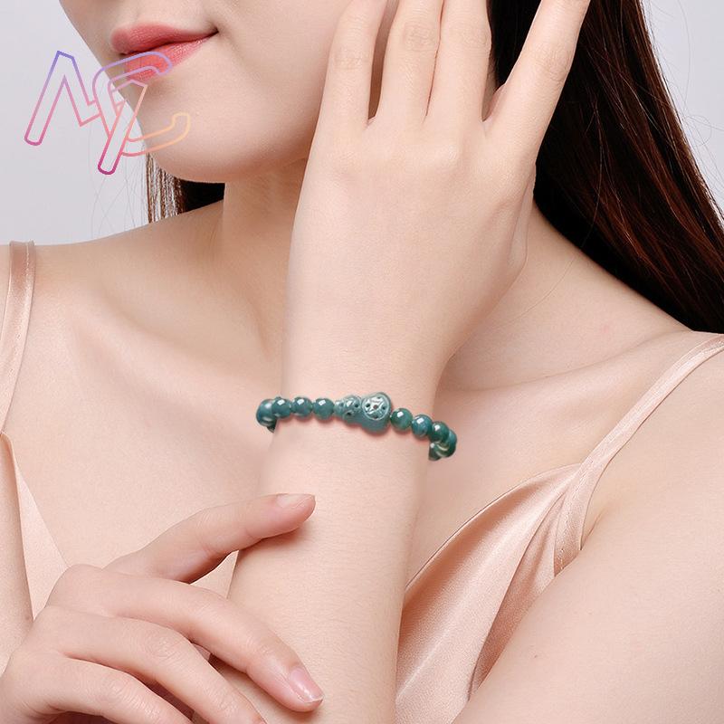 Myanmar Jadeite Gourd Bracelet - Bracelets ulasan dan harga