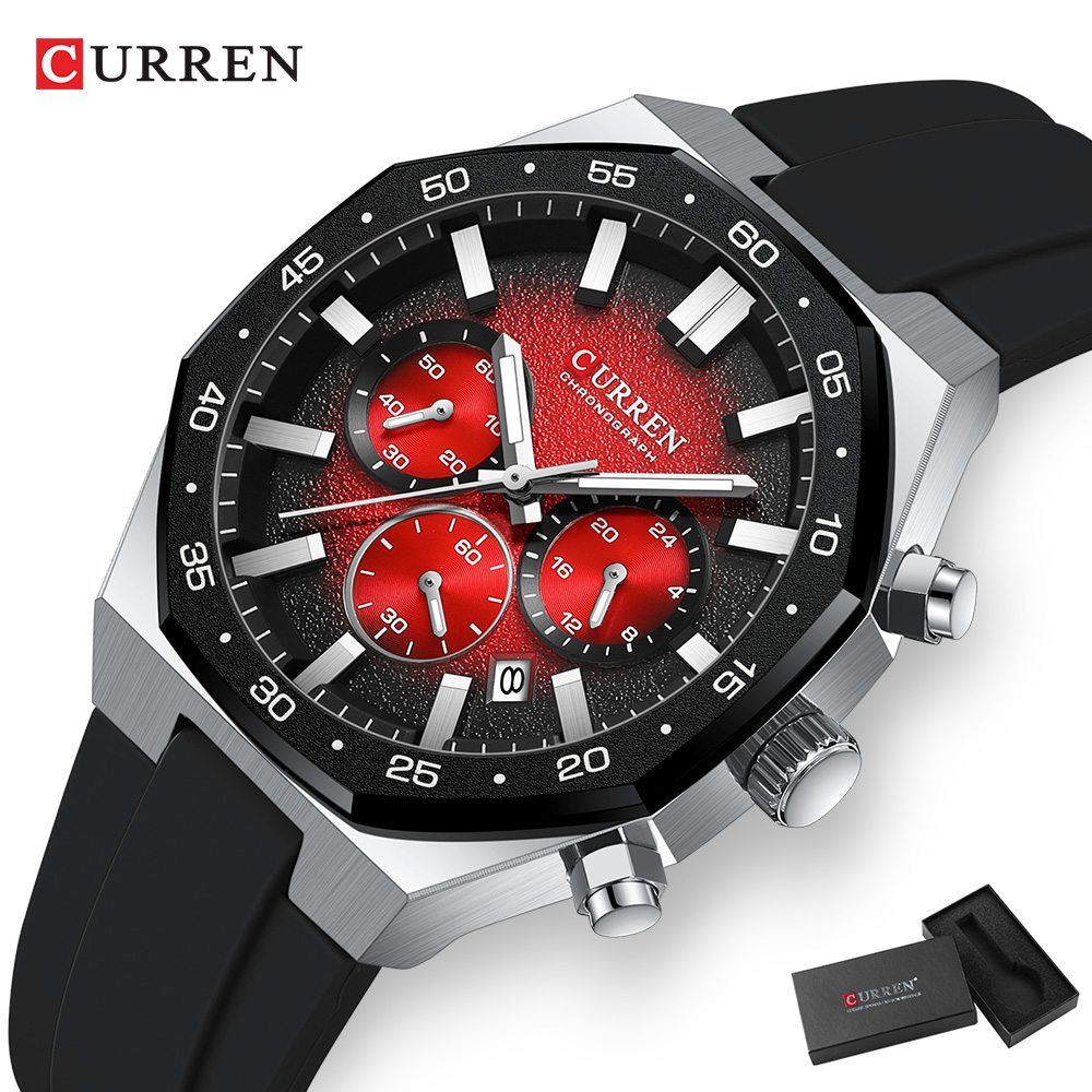 CURREN Fashion Casual Men Spor - Watch Accessories ulasan dan harga