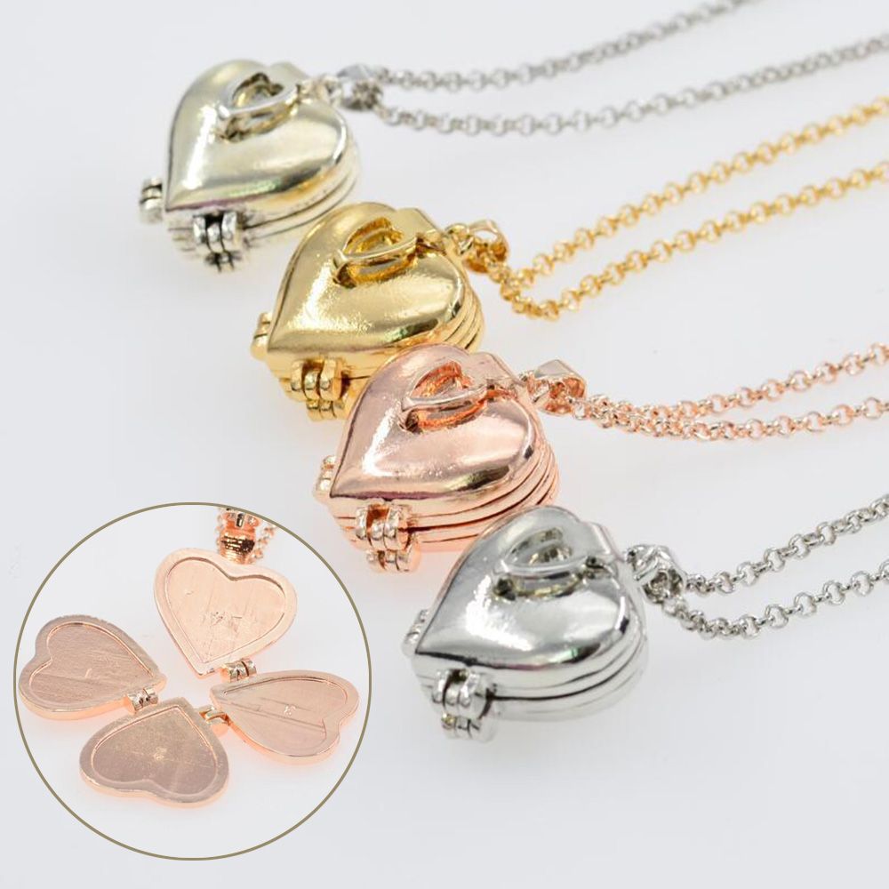 Fashion Photo Picture Locket N - Heart Locket Necklace Photo ulasan dan harga