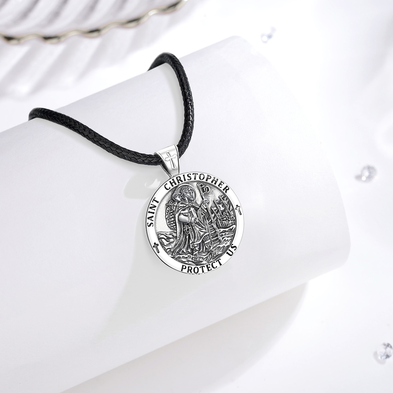 Eudora New 925 Sterling Silver - 925 Sterling Silver Chain Necklace Men ulasan dan harga